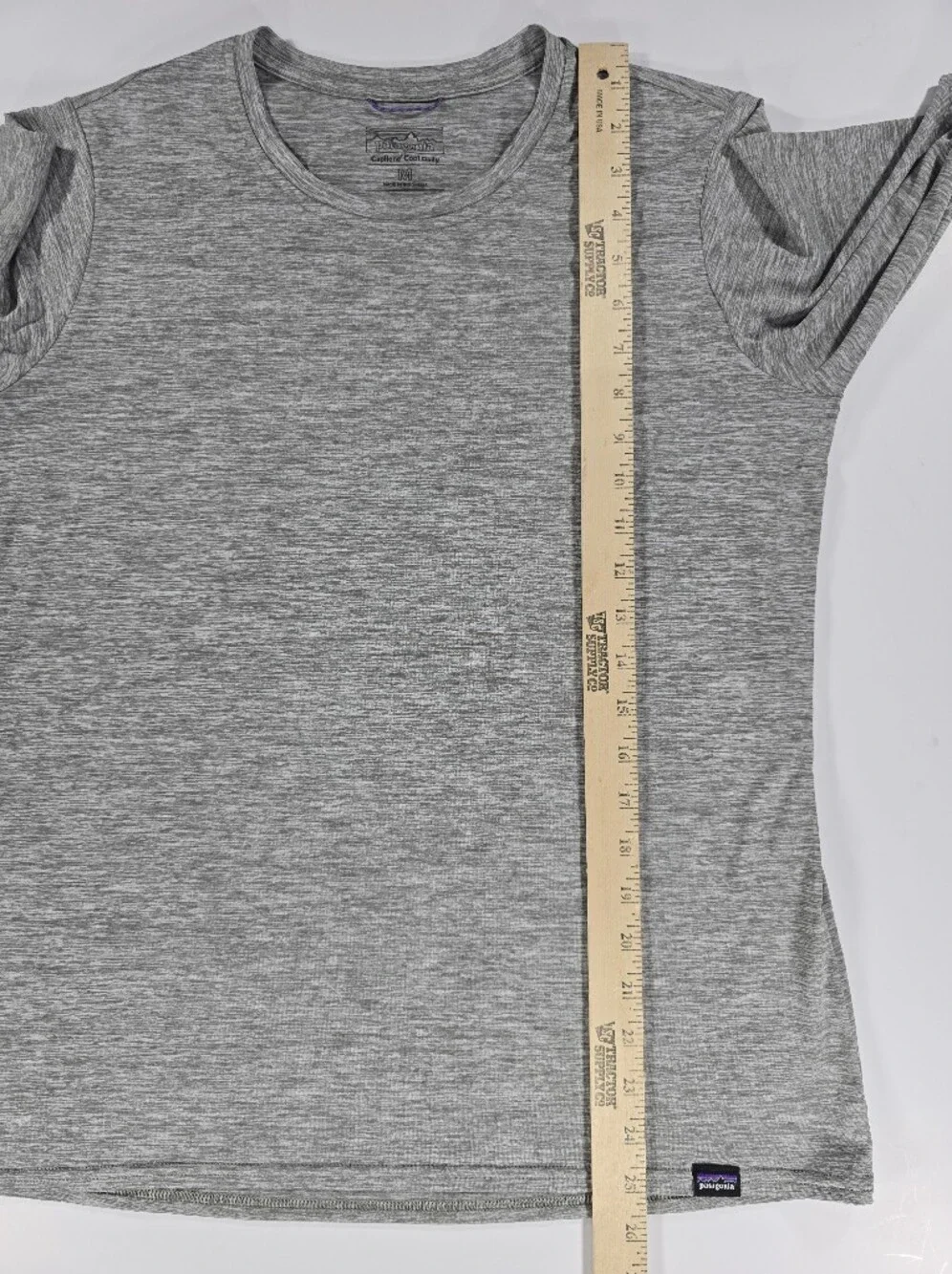 Patagonia Capilene Cool Daily Womens Medium Base Layer Gray Performance Stretch